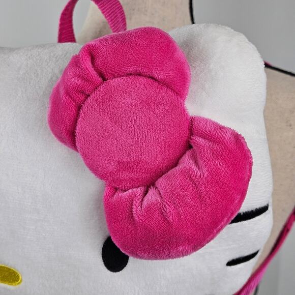 Sanrio Hello Kitty Plush Backback Pink Plushie Doll | One Size - Picture 3 of 13